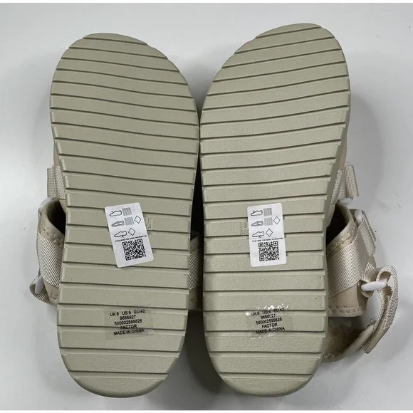 NEW Asos Factor Strappy Sandals Size 9 Women’s Cream - Picture 4 of 6